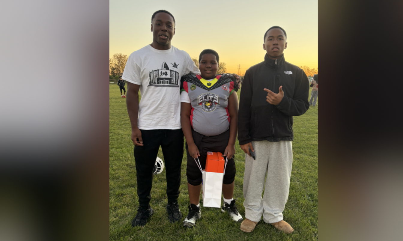'We wanted to give back': Buffalo brothers launch nonprofit to help young athletes get sports equipment — Buffalo Schools news